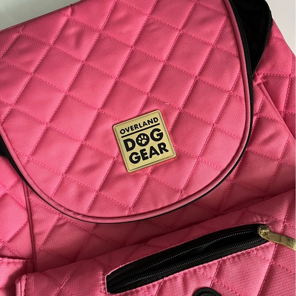 Overland Dog Gear • Pink Quilted Backpack - Picture 2 of 7